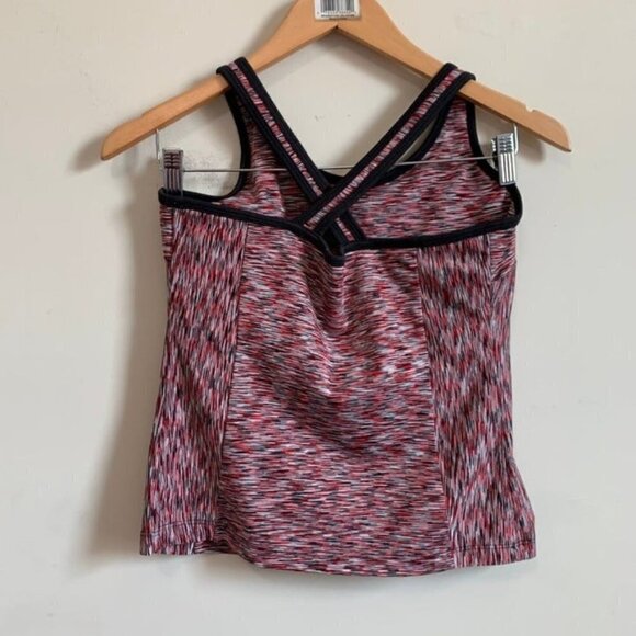 Athleta Space Dye Criss Cross Athletic Tank Top women's size XS - Picture 5 of 5